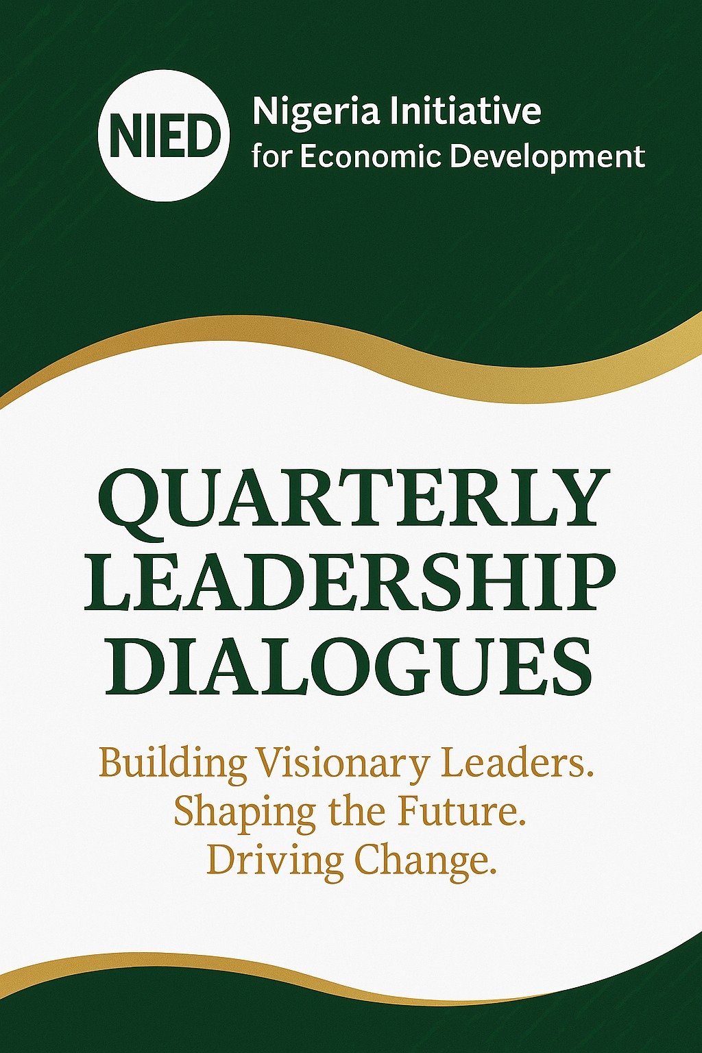 Engaging panel discussion at a leadership dialogue